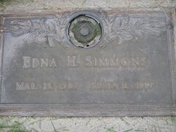 Edna H <I>Wigle</I> Simmons 
