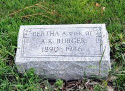 Bertha Ann <I>Welty</I> Burger 