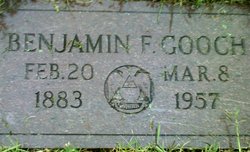 Benjamin Franklin Gooch 