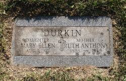 Ruth <I>Anthony</I> Durkin 