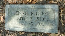 Jennie Ruth <I>Saunders</I> Clem 