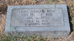 Erma <I>Yeager</I> Ross 