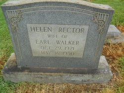 Helen Elizabeth <I>Rector  Adams</I> Walker 