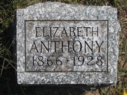Elizabeth Ann <I>Loucks</I> Anthony 