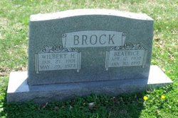 Beatrice I. <I>Grey</I> Brock 