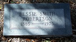 Bessie Mae <I>Smith</I> Robertson 