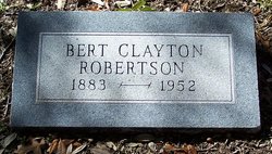 Bert Clayton Robertson 