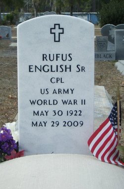 Corp Rufus “Tom” English Sr.