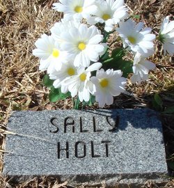 Sarah “Sally” <I>Akins</I> Holt 