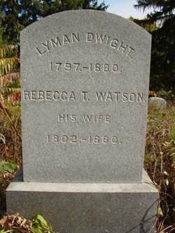 Rebecca T. <I>Watson</I> Dwight 