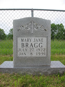 Mary Jane <I>Radford</I> Bragg 