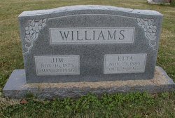 Millie Etta <I>Thomas</I> Williams 