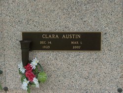 Clara Bell <I>Parrish</I> Austin 