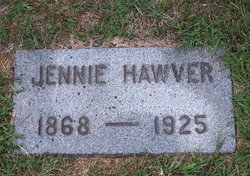 Jennie <I>Finnity</I> Hawver 