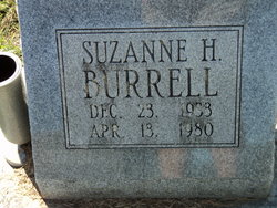 Suzanne Harriet <I>Ford</I> Burrell 