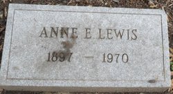 Anne E <I>Eklund</I> Lewis 