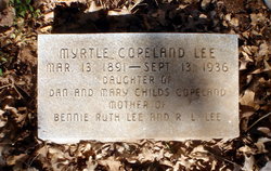 Myrtle <I>Copeland</I> Lee 