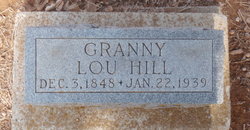 Louisa C. “Granny” <I>Trice</I> Hill 