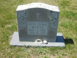 Edith <I>Spence</I> Martin 