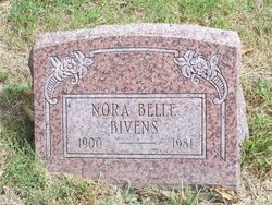 Nora Belle <I>Johnson</I> Bivens 