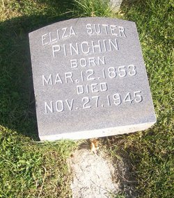 Eliza Maria <I>Suter</I> Pinchin 