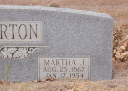 Martha Jane “Mattie” <I>Jackson</I> Pinkerton 