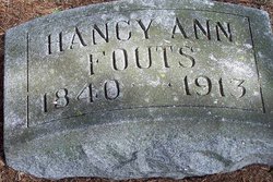 Hancy Ann “Nancy” <I>Leek</I> Fouts 