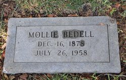 Mollie Mary <I>Knighten</I> Bedell 