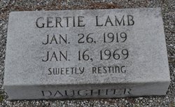 Gertie Lamb 