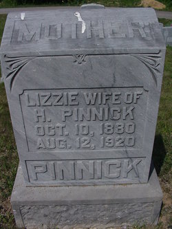 Elizabeth “Lizzie” <I>Stamm</I> Pinnick 