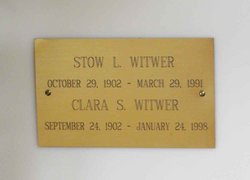 Clara <I>Steele</I> Witwer 