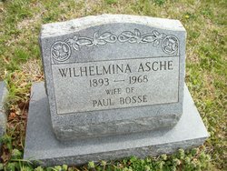 Wilhelmina <I>Asche</I> Bosse 