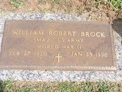 SGM William Robert Brock 