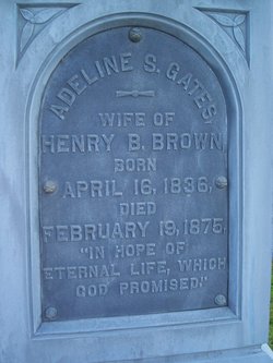 Adeline Strong <I>Gates</I> Brown 
