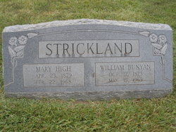 Mary <I>High</I> Strickland 