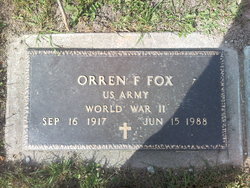 Orren Frederick Fox 