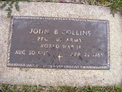 PFC John B Collins 