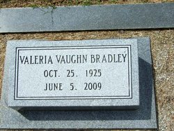 Valeria <I>Vaughn</I> Bradley 