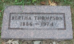Bertha <I>Skjolsvold</I> Thompson 