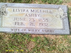 Elvira <I>McGehee</I> Ashby 