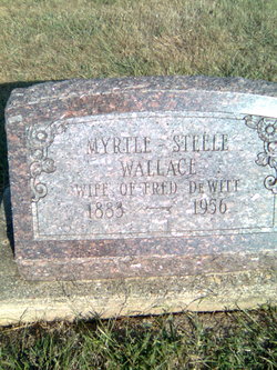 Myrtle <I>Steele</I> Wallace Dewitt 