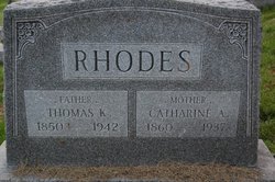 Catharine A. <I>Onkst</I> Rhodes 