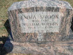 Emmeline Petty “Emma” <I>Shook</I> Burden 