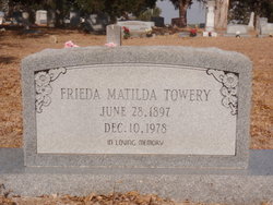 Frieda Matilda <I>Markert</I> Towery 