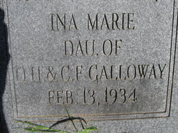 Ina Marie Galloway 