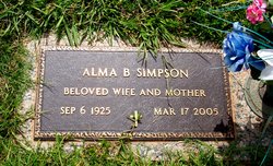 Alma Faye <I>Baucom</I> Simpson 