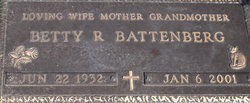 Betty R. <I>Edwards</I> Battenberg 