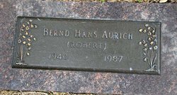 Bernd Hans “Robert” Aurich 