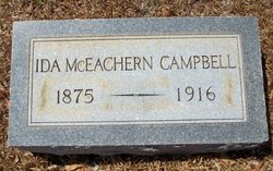 Ida Catherine <I>McEachern</I> Campbell 
