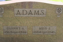 Harriet Adele “Della” <I>Smith</I> Adams 